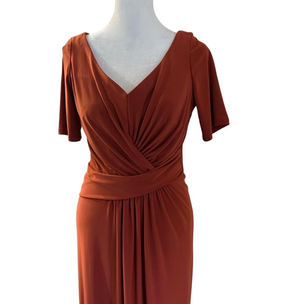 NWT BHLDN Chelle Maxi Dress - Burnt Orange Sz 4 - Picture 4 of 7